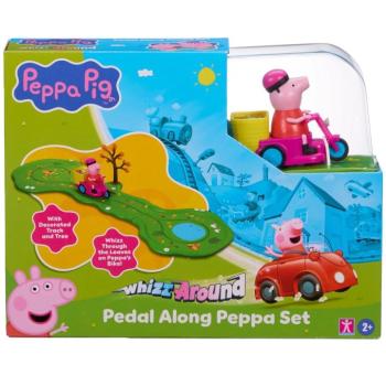 Whizz-Around Peppa malac biciklivel játékszett kép