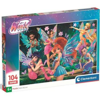 Winx Club tündérei 104 db-os Super Puzzle - Clementoni kép