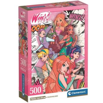 Winx club tündérei 500db-os puzzle - Clementoni