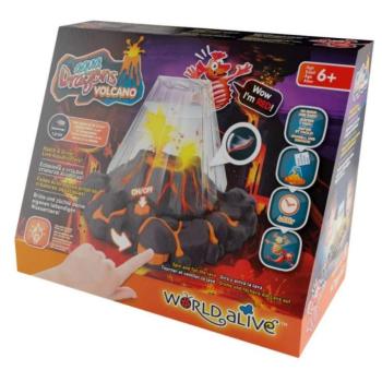 World Alive Aqua Dragons Red Aqua vulkán - lámpával kép