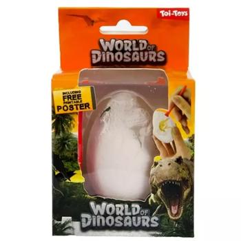 World of Dinosaurs tojás alakú dinós régészeti készlet kép