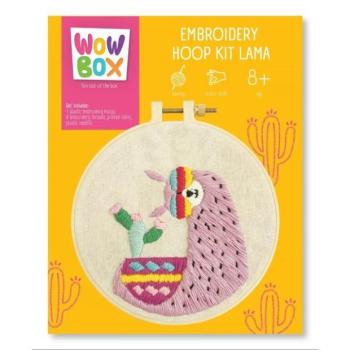 Wow Box: Hímzőkészlet - Láma kép