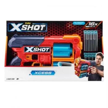 X-Shot: Xcess szivacslövő fegyver 16 lövedékkel kép