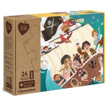 YO HO HO! Kalózok 24db-os Maxi puzzle - Clementoni kép