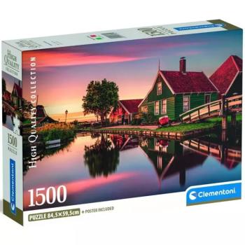Zaanse Schans HQC 1500 darabos puzzle - Clementoni kép
