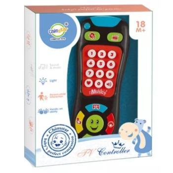 Zenélő távirányító fényhatásokkal - 17 cm kép