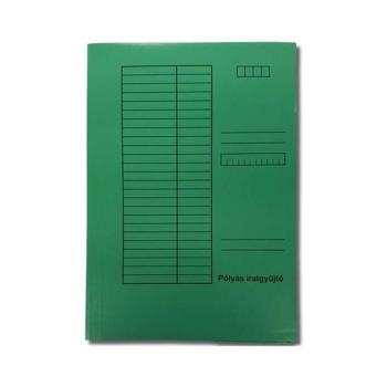 Zöld pólyás dosszié A/4 230g kép