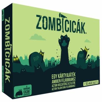 Zombicicák társas kártyajáték kép
