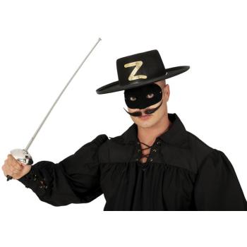Zorro maszk és kard 63 cm kép
